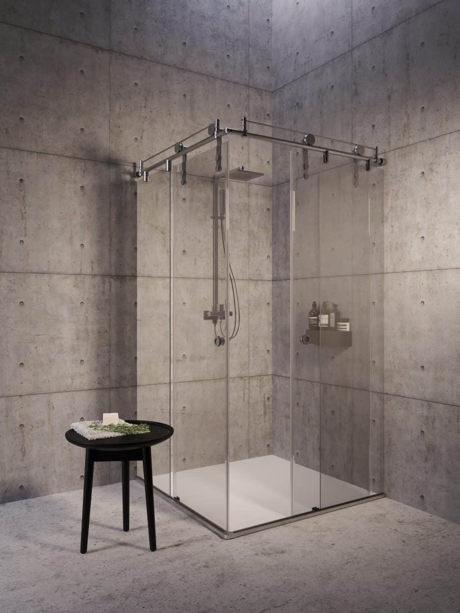 Paroi de douche en verre